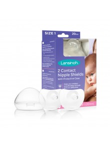Lansinoh ® Contact rinnanibukaitsmed (20mm / 24mm) SUURUS 1