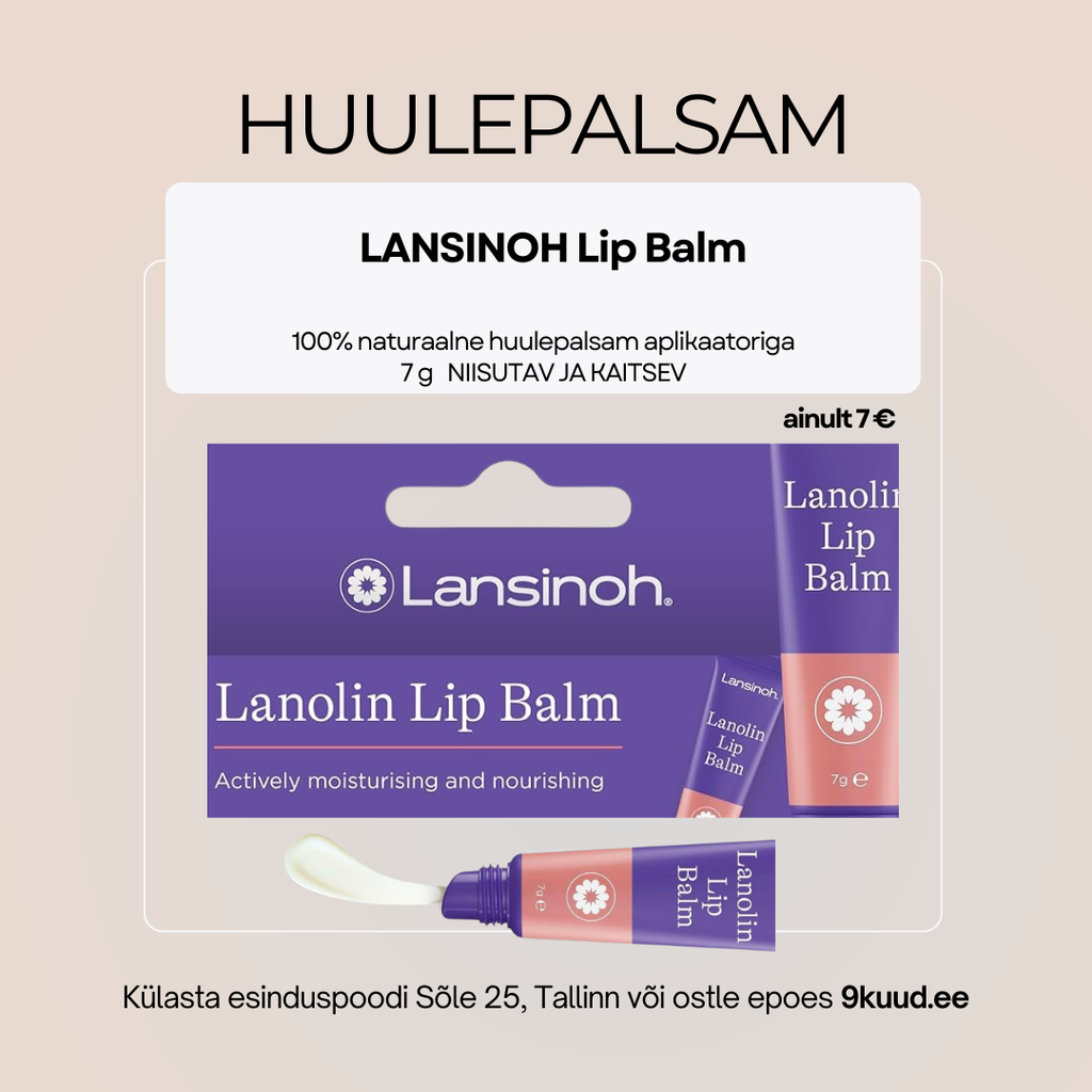  Huulepalsam (100% looduslik lanoliin 7g) Lansinoh