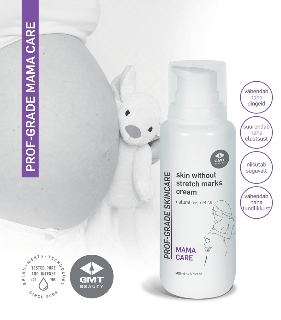  MAMA CARE Venitusarmide vastane kreem (SKIN WITHOUT STRETCH MARKS CREAM)