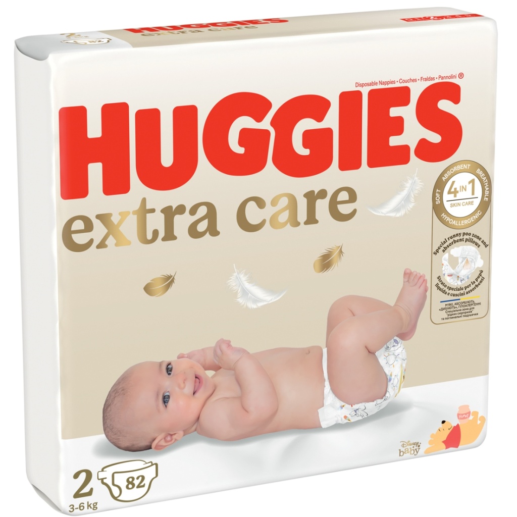 HUGGIES mähkmed, Extra Suurus 2 (3-6kg) 