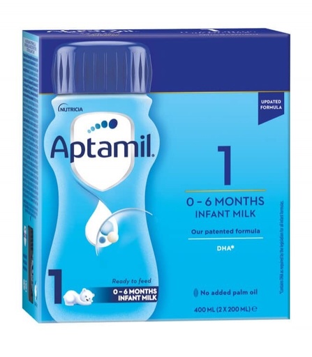 [Aptamil nr1] Aptamil 1 valmis piimasegu 2x200ml